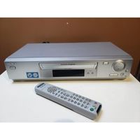 MAGNETOSCOPE SONY SLV-SE620 6 TETES HIFI STEREO LECTEUR ENREGISTREUR K7 CASSETTE VIDEO VHS VCR + TEL