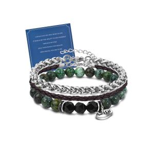 Lot De 4 Bracelets En Pierres Fines Naturelles - Choix Possible - Tailles Au Choix - Neufs