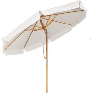 PARASOL Sekey® Parasol Ø 300 cm en Bois inclinable pour Pa