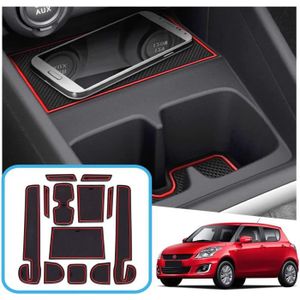 RE/&AR Tuning Tapis de Coffre Compatible pour Suzuki Swift 2018-2021 Hayon Noir
