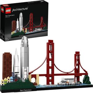 ASSEMBLAGE CONSTRUCTION Jeu de Construction - LEGO - Architecture San Francisco - 565 pièces - A partir de 12 ans