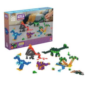 PUZZLE Puzzle 2D des Dinosaures - PLUS PLUS - Puzzle par 