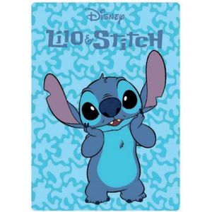 Plaid Disney de Noël Stitch et Angel 120x150 - Disney | Beebs