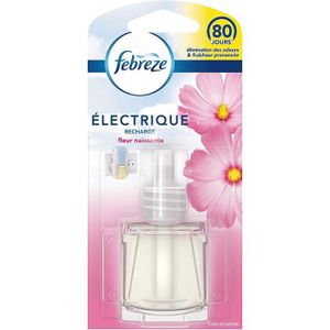 Lot de 4 packs recharge diffuseur électrique parfum Febreze 3Volution Lenor  Eveil Printanier - 4 x 20ml –