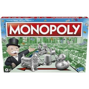 JEU SOCIÉTÉ - PLATEAU Monopoly Classique - Jeu pour la famille et les enfants - 2 à 6 joueurs - dès 8 ans