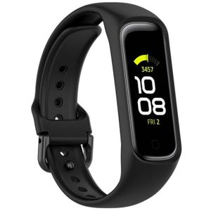 BRACELET MONTRE CONNEC. Bracelet Samsung Galaxy Fit 2 en silicone noir - i