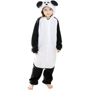 DÉGUISEMENT - PANOPLIE Déguisement panda onesie pour enfant - Funidelia - 117353 - Animaux, Ours - Blanc - Carnaval, Halloween, Noël