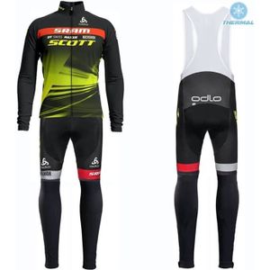 MAILLOT DE CYCLISME Maillot de Cyclisme Hiver Thermique Fleece Manches