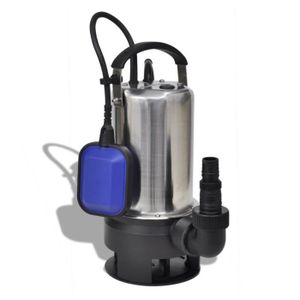 vidaXL Pompe Submersible Pompe électrique pour Eaux Usées Jardin 400 W 