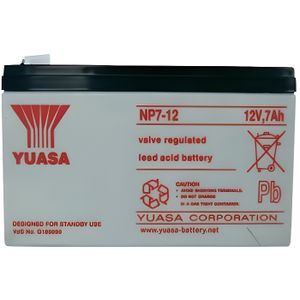 BATTERIE MACHINE OUTIL Batterie plomb 12 V 7 Ah Yuasa NP7-12