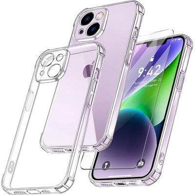 Coque Silicone Noire + 2 Vitres Protection Ecran Pour Google Pixel 7 Pro 5g Little Boutik R
