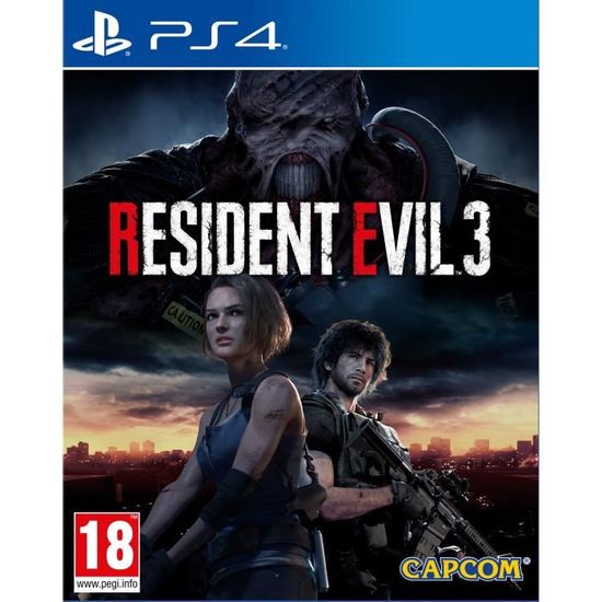 Resident Evil 3 Jeu PS4