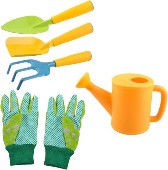 Kit Montessori de jardinage pour enfants : 24 pièces avec autocollants