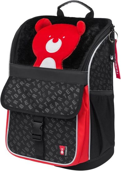 Sac à Dos Enfant ISAOA - Motif Animaux - Sangle Poitrine - Rose - 25L