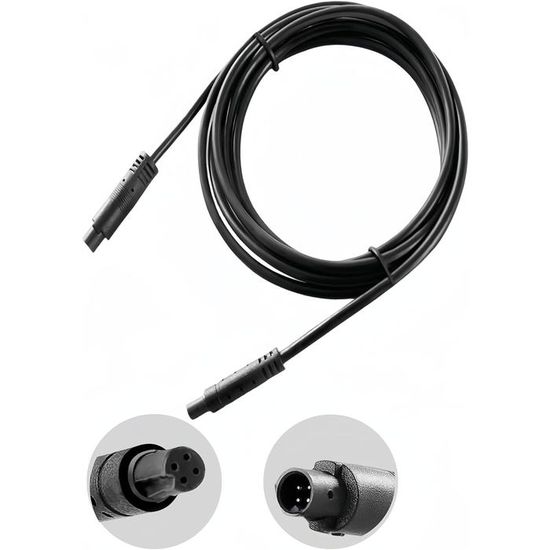 Câble D'Extension Vidéo 10m 4 Broches Pour Caméra De Recul Et Dashcam - Parfait Pour Voiture, Camion, Camping-car