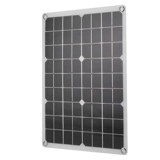 Panneau Solaire Enjoy Solar 200W 12V - Technologie PERC - Monocristallin - Pour Camping-car, Bateau, Abri
