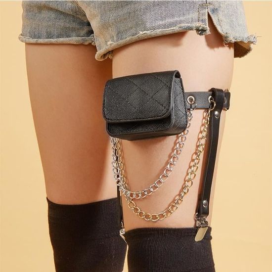 Ceinture-jarretière harnais de corps pour femmes, sangle de jambe et de