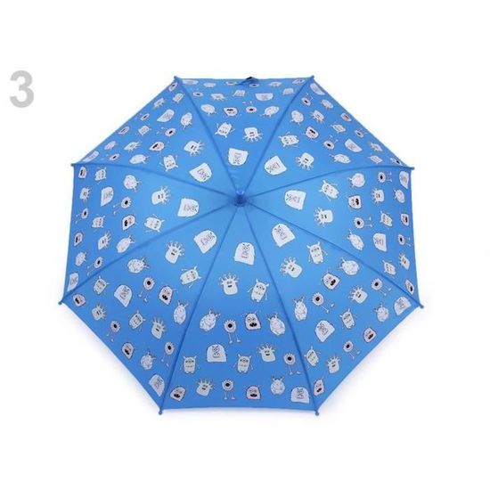 1pc Turquoise Monstres Parapluie D'enfants De Changement De Couleur, Parapluies & Imperméables, Et, Accessoires De Mode