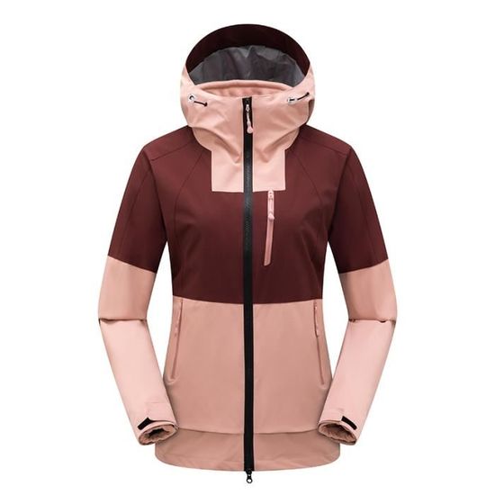 Veste rouge brique femme sales