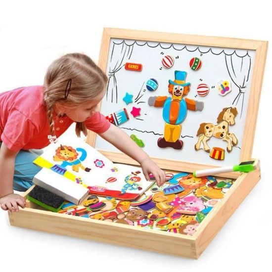 Toydea Jeu de puzzle magnétique pour fête musicale - Favorise la créativité et la motricité fine - Jouet Toydea Jeu de puzzle magnétique pour fête musicale - Favorise la créativité et la motricité fine - Jouet