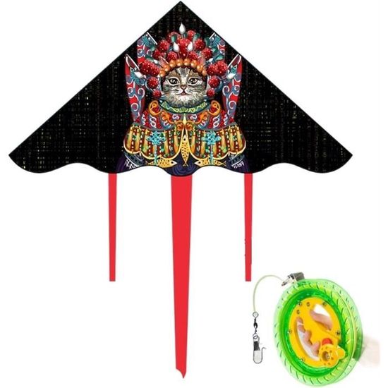 Cerf-volant 3D Dragon Kite pour Enfants - ATYHAO - Blanc - Convient