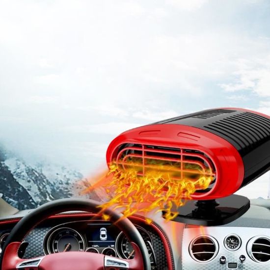 Chauffage Voiture Portable 12V/24V – Rapide, Rechargeable, Dégivre & Réchauffe – Parfait Hiver SUV, Camion, Berline