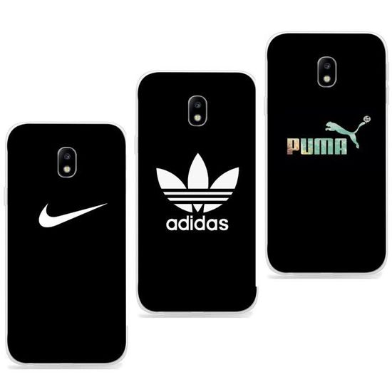 3 X Coque Samsung Galaxy J7 2017 Adidas Doux Souple Transparent TPU Housse Etui Pour Samsung Galaxy J7 2017 Cdiscount Telephonie