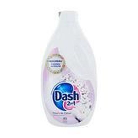 Dash 2 en 1, liquide, amande douce & fleur de coton, une bouteille