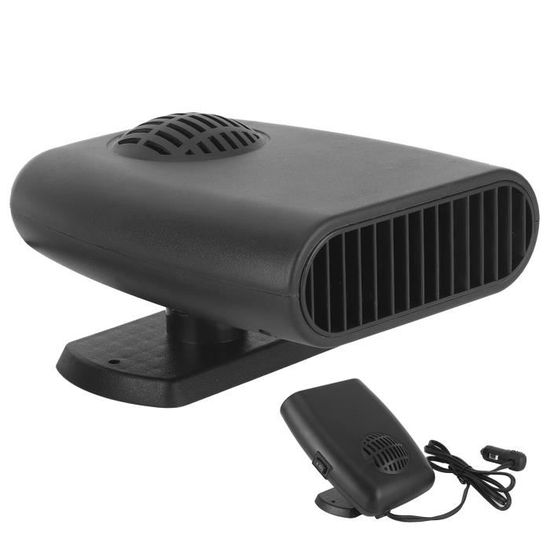 Chauffage De Voiture 12V 50W - 3 Sorties D'Air - Portable - Dégivrage Et Chauffage Hiver