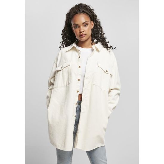 Surchemise en velours femme 2025