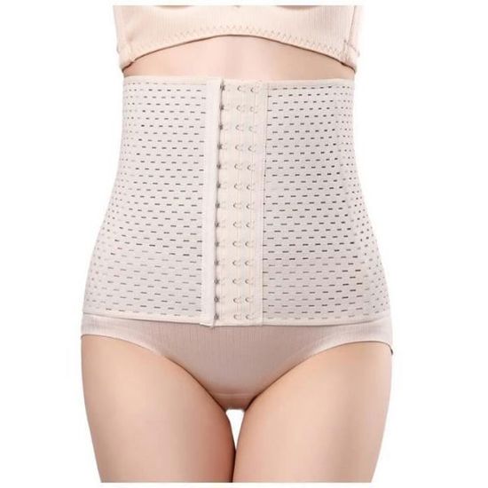 Masque Latex Gaine Amincissante Femme Corset Minceur Ventre