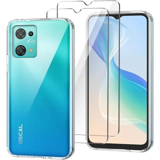 Custodia In Silicone Trasparente Per Blackview Oscal C20 / C20 Pro Design Anatra