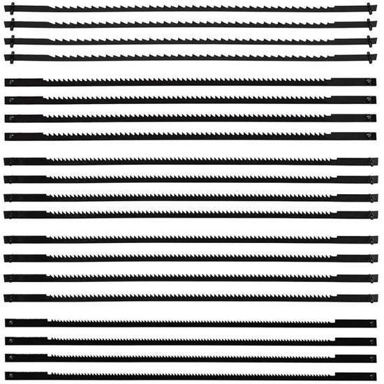Kit Conversion Lame Scie à Chantourner Olson SA4961 - Pour Scies 16 Pouces, Lames à Extrémité Lisse Ou Goupillée