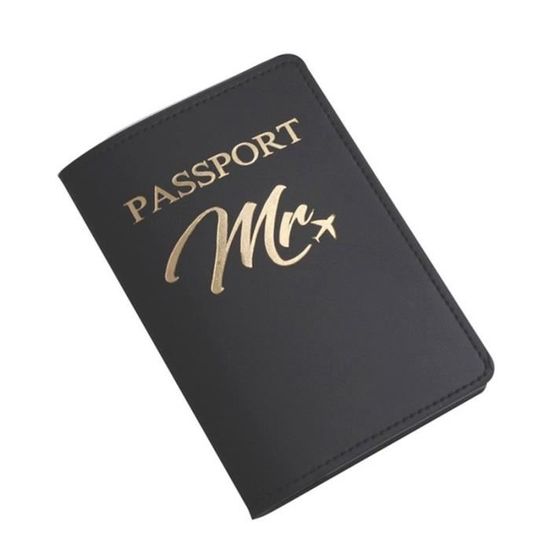 Porte-passeport Motif Colibris Porte-passeport Imprimé Fleurs Et Oiseaux De Printemps, étui De Voyage En Cuir PU Pour Homme Et Femme, 16,5 Cm, Noir , Taille Unique Porte-passeport Voyage