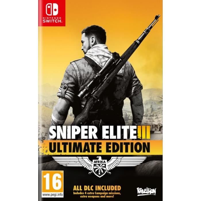 Sniper Elite 3 Ultimate Edition Jeu Switch