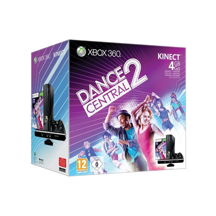 XBOX 360 4 Go KINECT DANCE CENTRAL 2 Cdiscount Jeux vid o