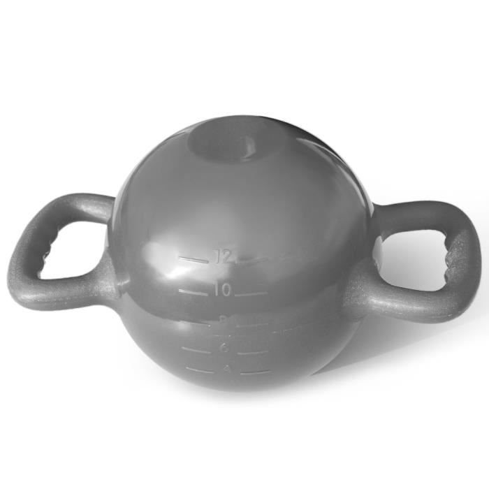 Yoga Fitness Kettle Bell 4-12LB Eau Réglable Kettlebell Haltère Double Poignées Pilates Body Shaping Equipement846