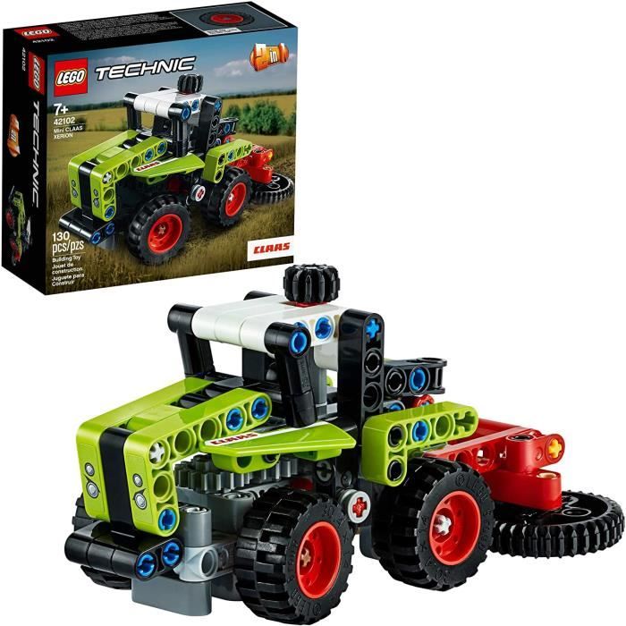 Jeux de construction LEGO Technic 42102 - 2-en-1 Mini Claas Xerion Tracteur (130 pièces) 52913