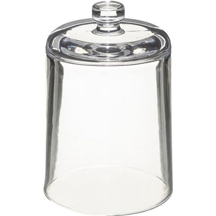 CLOCHE DÉCO EN VERRE DE 16CM Transparent