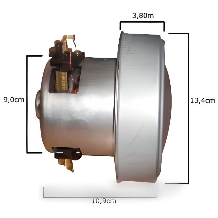 MOTEUR ASPIRATEUR UNIVERSEL 230V 1200 WATT POUR ASPIRATEUR - BVMPIECES