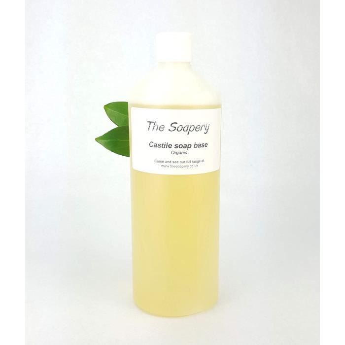 Castille Savon liquide Base 1 litre – Bio SLS Sles Sulfate et sans parabène