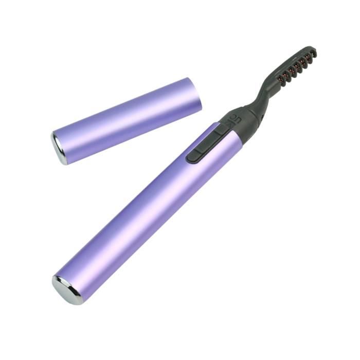 Mini électrique Recourbe-cils Chauffant Style Portatifs Outils Violet Cosmetique