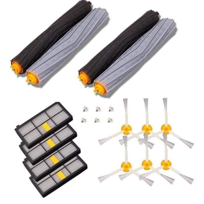 Kit Pièces de rechange Brosses Accessoires Pièces pour Roomba Series 800 900 Kit Pack. Pg139 Chu12813