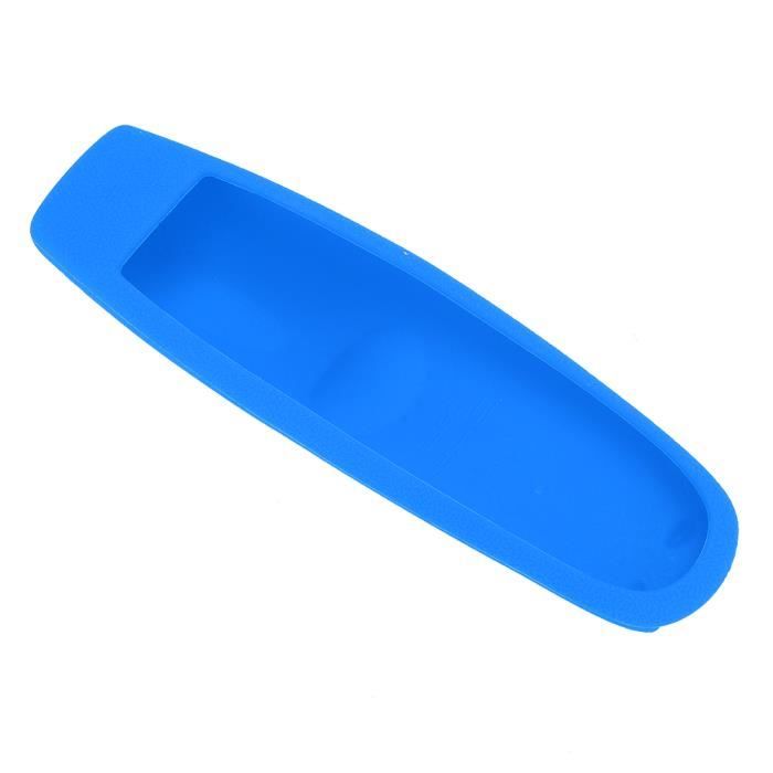 Drfeify Couvercle de la télécommande Housse de protection en silicone anti-chute pour télécommande LG AN-MR600 TV(Bleu )