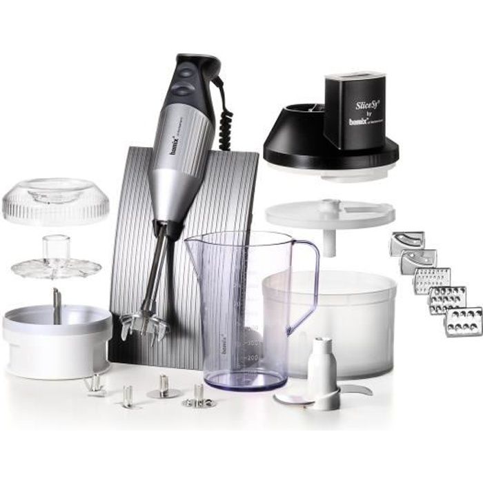 Coffret BAMIX Box Mixeur plongeant Argent MX105082