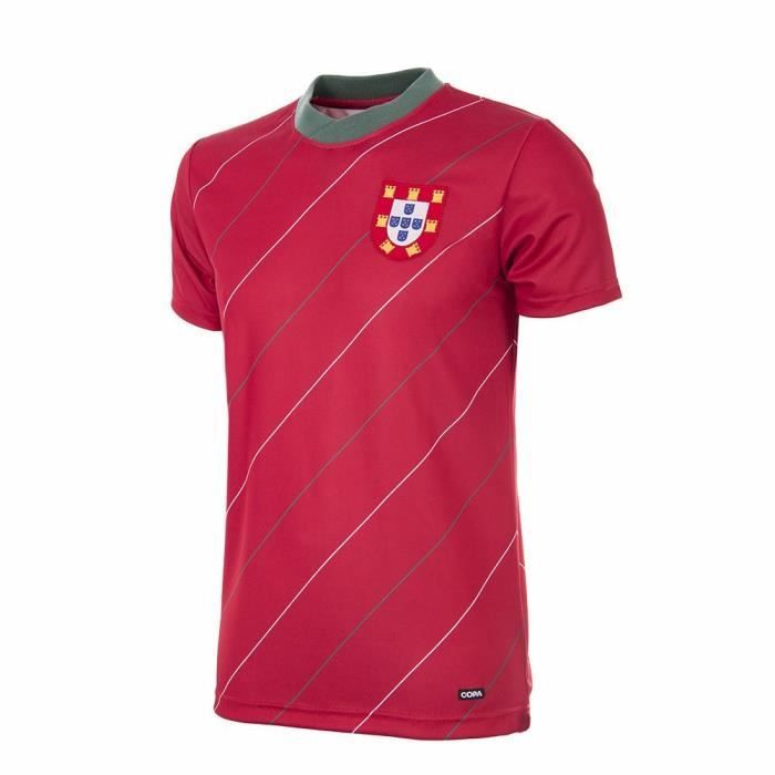 Maillot Portugal 1984 - rouge - L