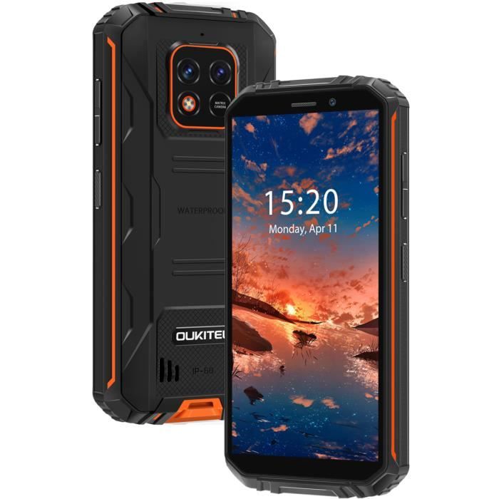 OUKITEL WP18 Smartphone Robuste 12500mAh Batterie IP68 Etanche 5.93\