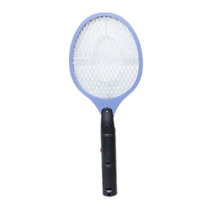 Accueil batterie Électrique Fly Insect Killer Bug Zapper Raquette Mosquito Wasp Swatter Électrique bleu
