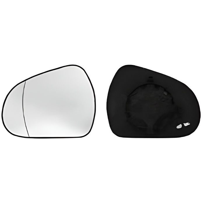 Miroir Glace rétroviseur extérieur gauche PEUGEOT 308 I phase 1, 2007-2011 dégivrant asphérique Neuf.