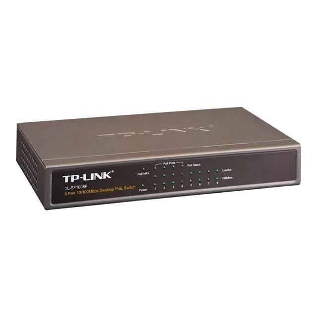 TP-LINK 8-port 10/100 PoE Switch (TL-SF1008P)